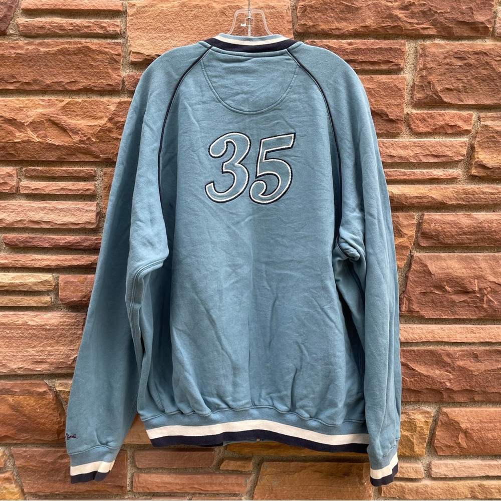 Vintage 90s Triple Five Soul 555 mens Brooklyn Sweatshirt Jacket zip up SZ XXL - Picture 6 of 9